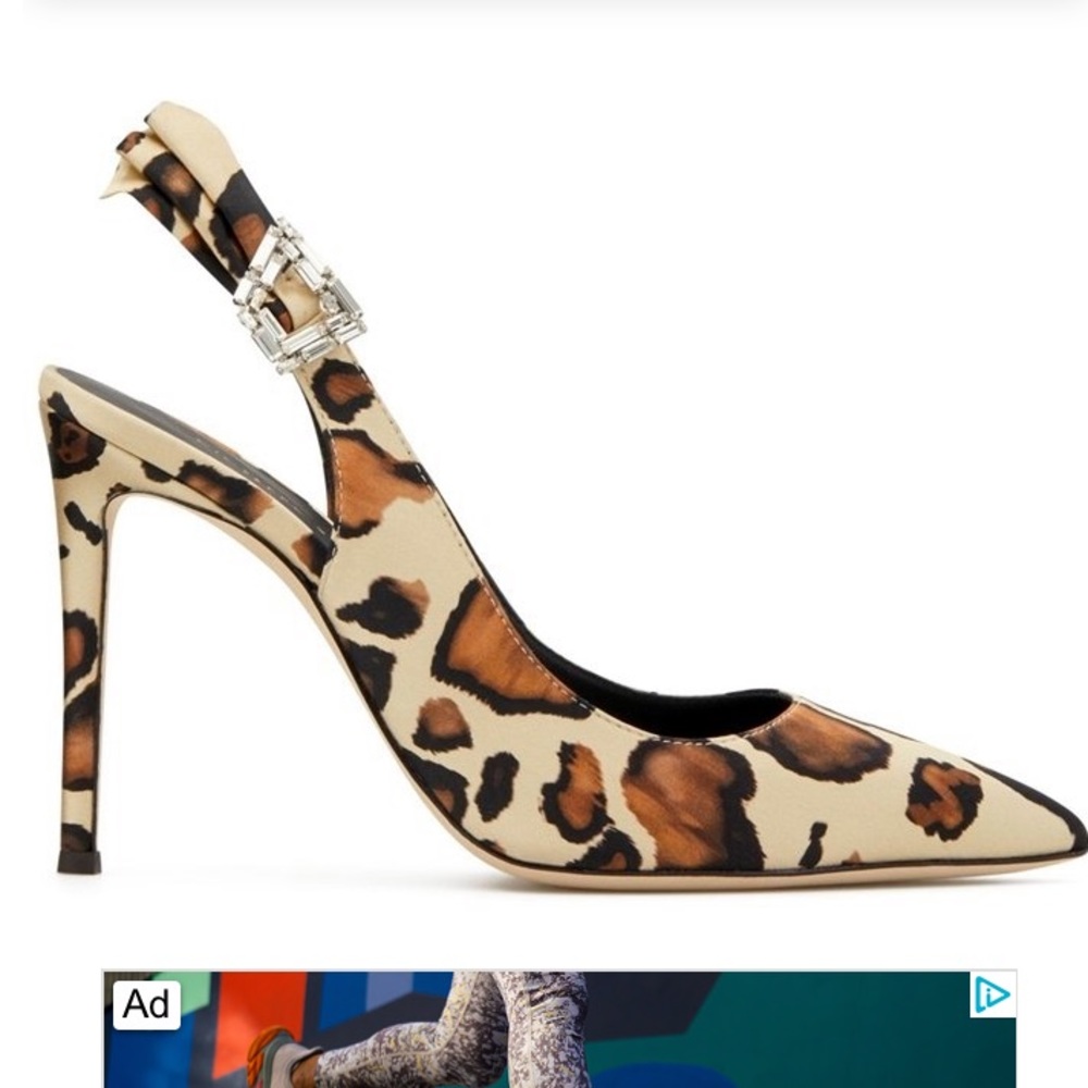 Giuseppe  Zanotti leopard sling back heels - Picture 4 of 8